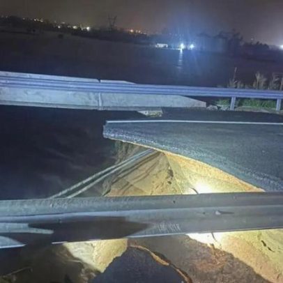 Trecho da A1 desaba em Coimbra e milhares de pessoas evacuadas