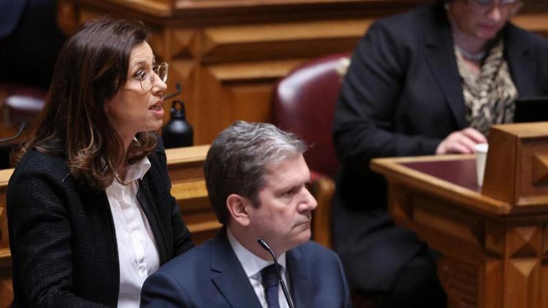 A presidente da Iniciativa Liberal, Mariana Leitão