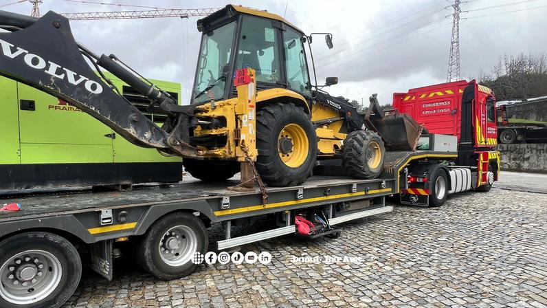 Empresas de Santo Tirso apoiam bombeiros na resposta à catástrofe em Ferreira do Zêzere