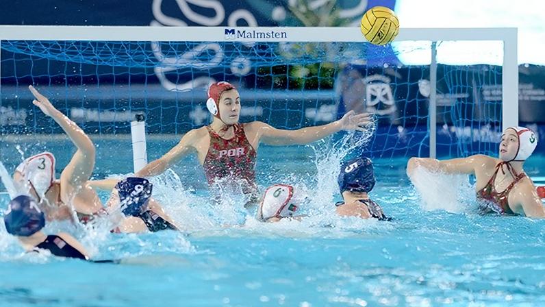 Portugal perde com Grã-Bretanha e vai jogar pelo 11.º lugar no Europeu feminino de polo aquático