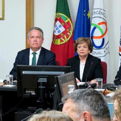 Plano Nacional de Emergência de Proteção Civil ativado