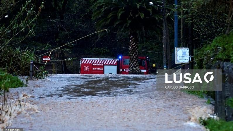 Galgamento do Rio Alcoa obriga a realojar 17 pessoas em Alcobaça