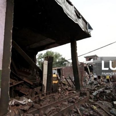 Sete mortos em incêndio numa fábrica de fogos de artifício em Nova Délhi