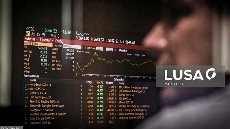 PSI em novo máximo desde junho de 2008 com Navigator a subir 1,42% e BCP a cair 1,54%