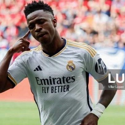 LaLiga regista cânticos violentos contra Vinícius Júnior em Osasuna