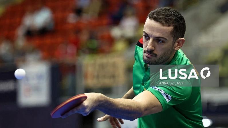 Marcos Freitas e Fu Yu afastados nas quartas do Top 16 Europeu de ténis de mesa