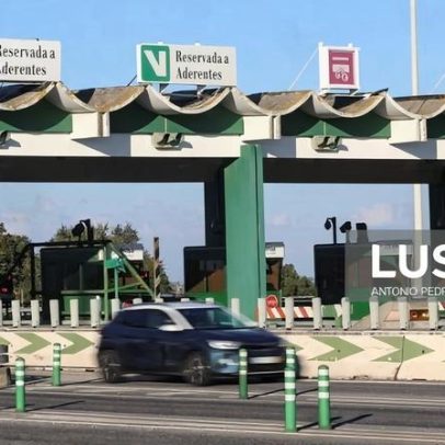Isenção de portagens nas zonas afetadas prolongada até 15 de fevereiro
