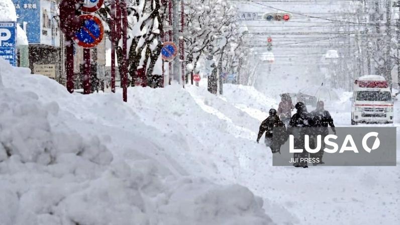 Fortes nevões no Japão causam pelo menos 30 mortos nas últimas duas semanas