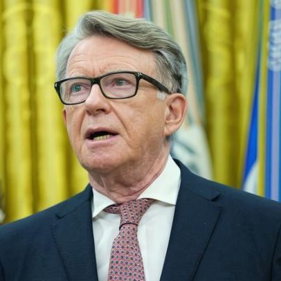 Antigo ministro Peter Mandelson detido em Londres sob suspeita de má conduta