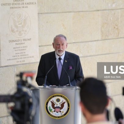 Países árabes criticam o enviado dos EUA sobre o direito de Israel ocupar terras