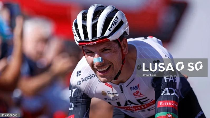 João Almeida segundo na fuga de Remco Evenepoel na Volta à Comunidade Valenciana