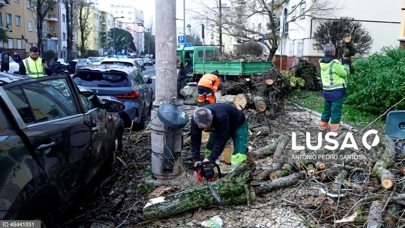 Área Metropolitana de Lisboa contabiliza prejuízos de cerca de 270 ME devido ao mau tempo