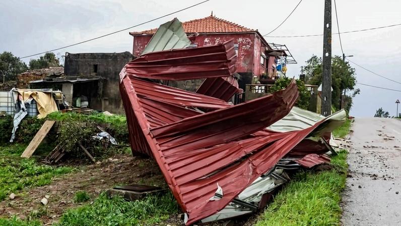Mau tempo: Câmara de Pedrógão Grande estima que 80% das casas foram afetadas