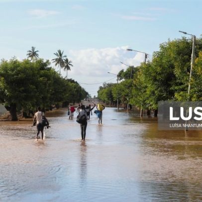 Moçambique em aviso vermelho devido a ciclone tropical no sul