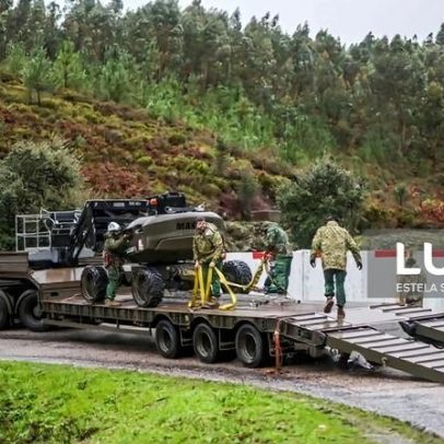 Exército com quase 1.200 militares e mais de 200 viaturas no terreno