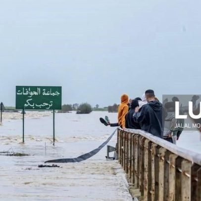 Mau tempo leva à evacuação de mais de 100.000 pessoas no noroeste de Marrocos