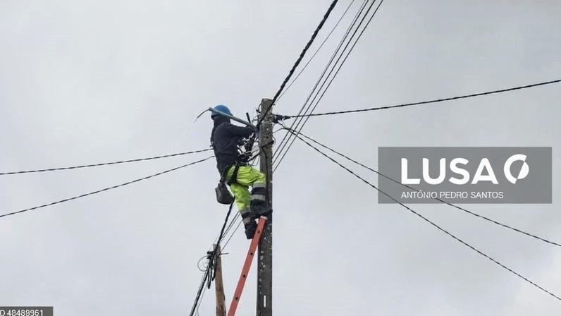 E-Redes com 46 mil clientes sem energia às 16:00