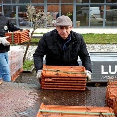 Campanha Reerguer Leiria distribui 300 mil telhas gratuitamente