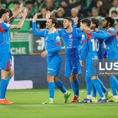 Atlético de Madrid vence Betis e avança às meias-finais da Taça do Rei