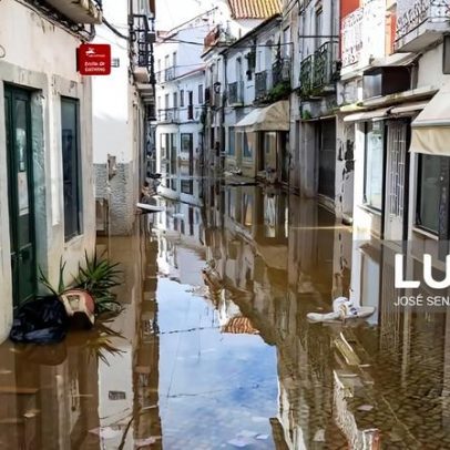 Água recua dois metros na baixa de Alcácer do Sal, diz autarca