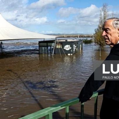 Presidente da República visita Coimbra e outras zonas afetadas pelo mau tempo