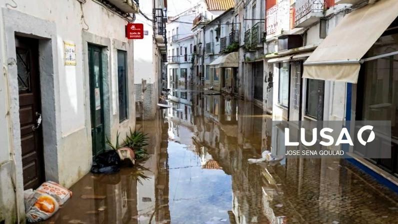 Ordenada evacuação de parte da baixa de Alcácer do Sal por subida do Sado