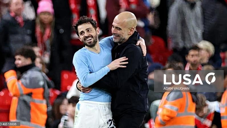Golo de Bernardo Silva ajuda Manchester City a vencer com reviravolta em Liverpool