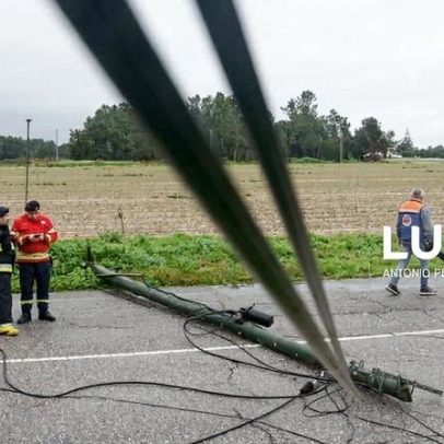 Cerca de 6.500 clientes da E-Redes continuam sem energia após Kristin