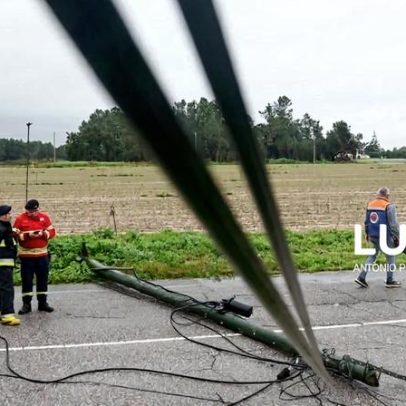 REN remove 80% dos cabos e 20% das infraestruturas danificadas