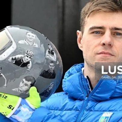 Atleta ucraniano de skeleton banido por capacete em honra de mortos da guerra