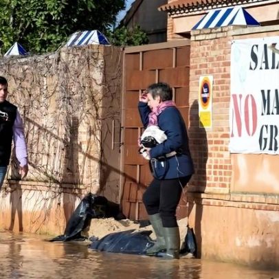 Vento excecional na Catalunha deixa um morto e mais de 80 feridos