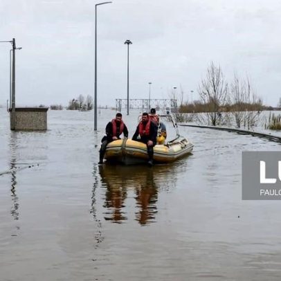Coimbra sem evacuações por agora, em alerta máximo