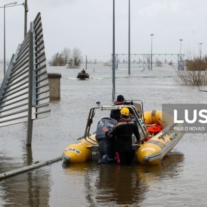 Proteção Civil alerta para risco de cheias em Coimbra por descargas da Aguieira