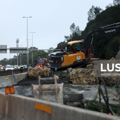 Acesso da Ponte 25 de Abril à A5 cortado novamente