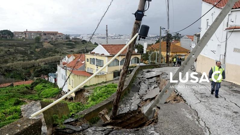 Autarquia de Almada apela à população para que se mantenha afastada dos locais interditos por risco de derrocadas