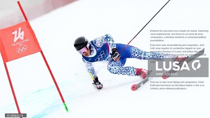 Irmãos Emeric e Vanina Guerillot fazem história para Portugal no esqui alpino olímpico