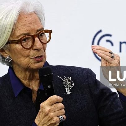 Presidente do BCE alerta para risco na ordem mundial devido aos EUA