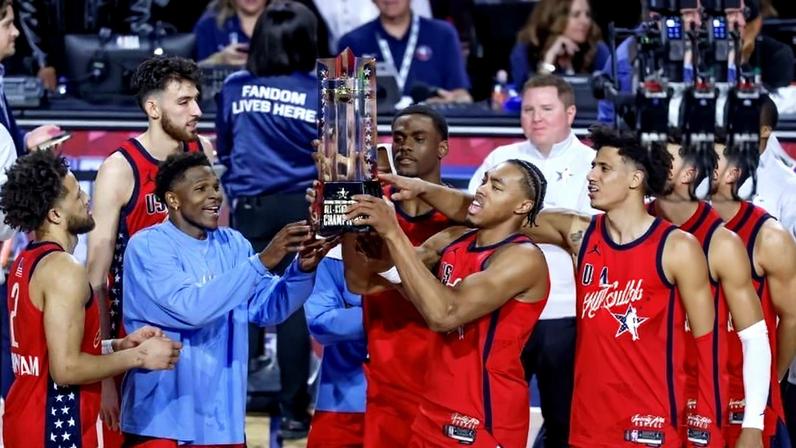 Jovens batem veteranos dos EUA em fiinal do All Star Game da NBA sem o Mundo