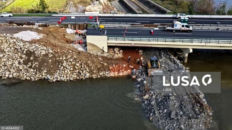 Brisa não vai pedir compensação ao Estado por derrocada na A1