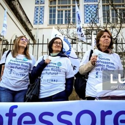 Professores iniciam caravana e acusam Governo de adiar problemas