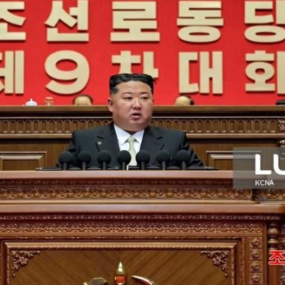 Kim Jong-un é reeleito chefe do Partido dos Trabalhadores na Coreia do Norte