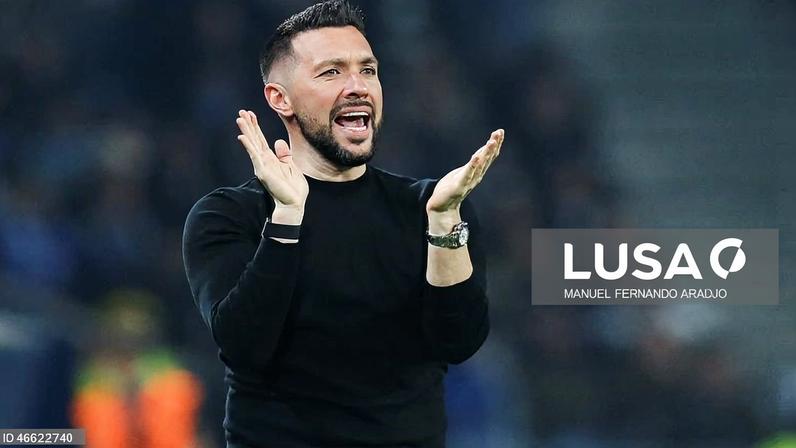 Farioli pede concentração frente ao Arouca e expressa apoio a Borja Sainz