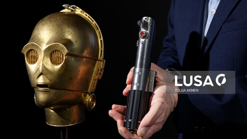 Peças históricas de Tubarão e Guerra das Estrelas vão a leilão em março