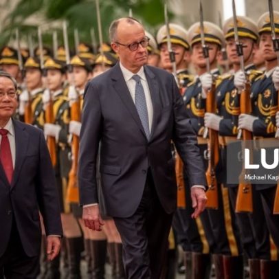 Merz defende em Pequim relação mais justa com a China