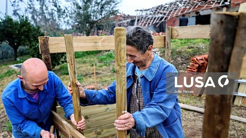 Emigrantes recuperam aos poucos casas afetadas pelo mau tempo no concelho de Ourém
