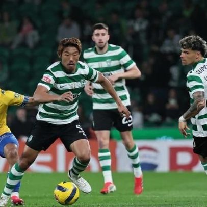 Sporting vence Estoril por 3-0 com bis de Suárez e golo de Bragança