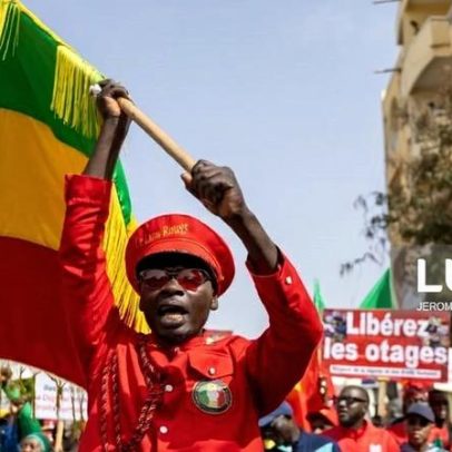 Manifestação em Dakar contra condenações de adeptos senegaleses