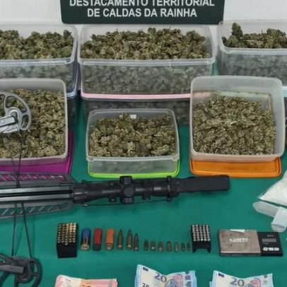 Homem detido por tráfico de estupefacientes em Alvorninha, Caldas da Rainha