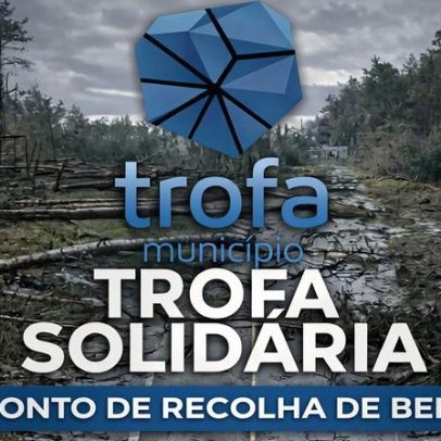 Trofa junta bens essenciais para apoiar populações afetadas pelo mau tempo