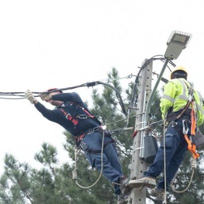 95% dos clientes com luz até sábado